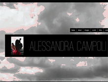 Tablet Screenshot of alessandracampoli.com